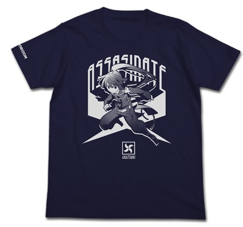 [コスパ COSPA] ログ・ホライズン アカツキTシャツ ネイビー サイズ:XL