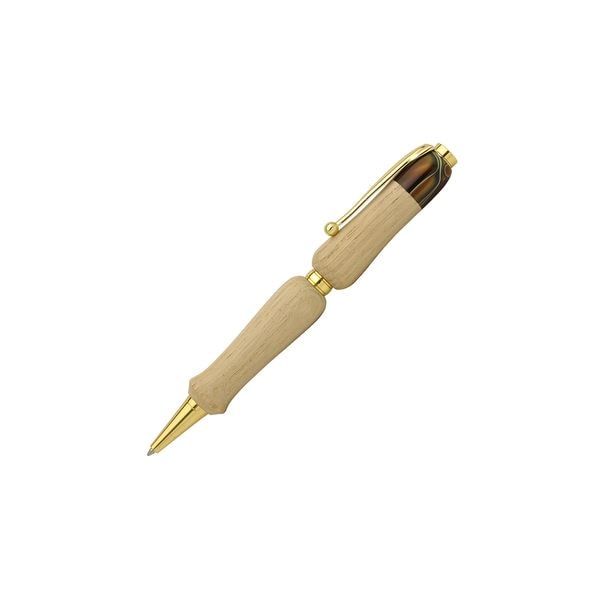 飛騨五木 ハンドメイド ボールペン/文房具 (くり) 日本製 0.7mm 文具 オフィス用品 ステーショナリー