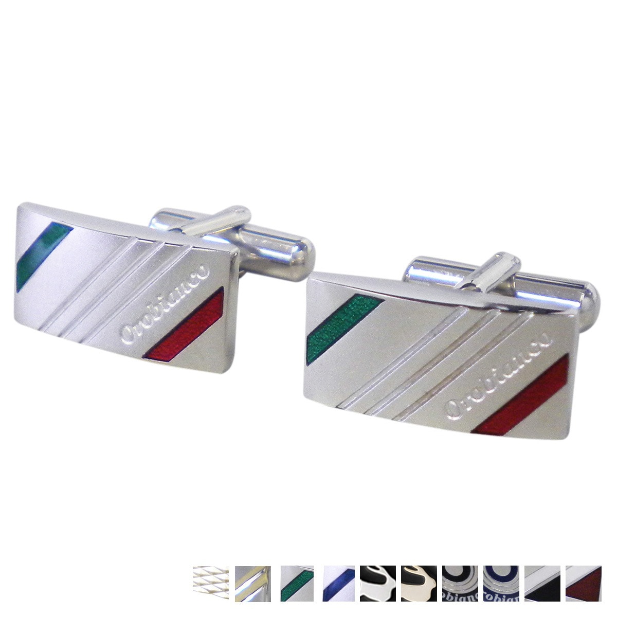 カフスボタン カフリンクス メンズ CUFFLINK シルバー 結カフス・タイピン