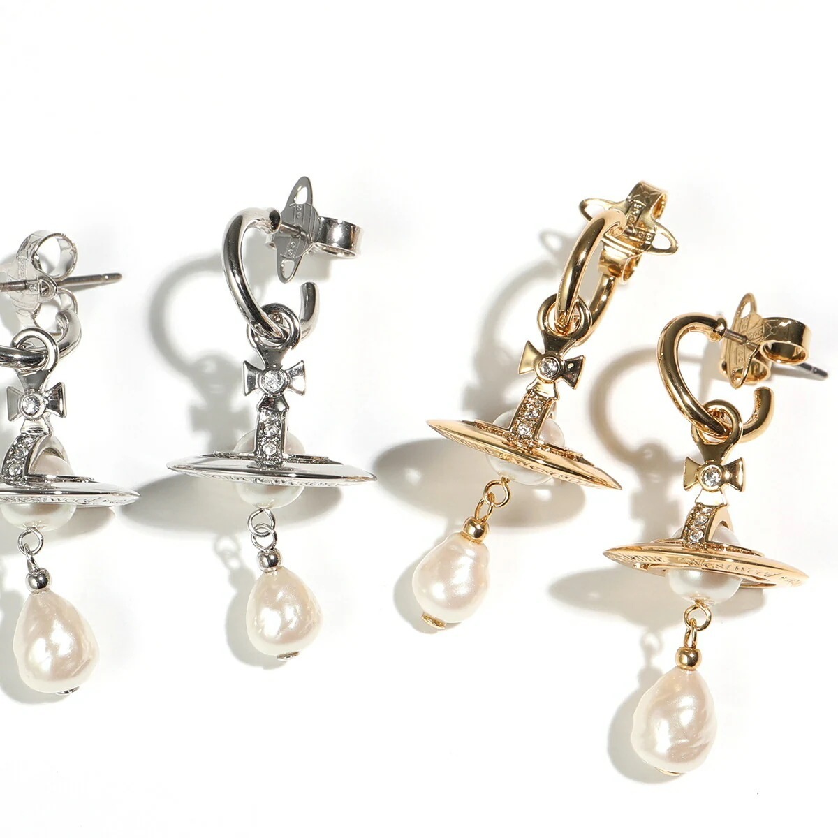 Vivienne Westwood ヴィヴィアンウエストウッド ピアス ALEKSA アレクサ 62030072 6202016M レディース オーブ パール クリスタル装飾 カラー2色 【mega】