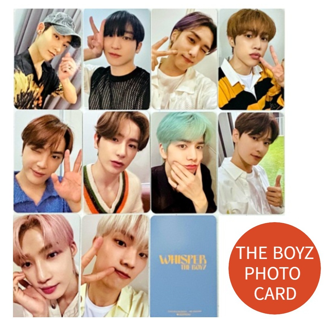[公式] THE BOYZ BE AWAREウィスパービットロード特典フォトカード10枚セット