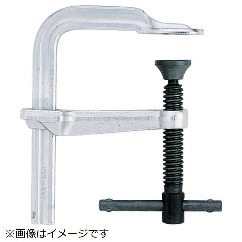 トラスコ中山　Lクランプ標準型 最大口開250mm×深さ120mm　GLB250