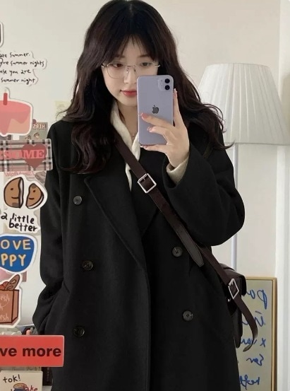 レディース コート アウター ロング 長袖 Vネック 襟付き ワイド ポケット ポリエステル シンプル カジュアル おしゃれ 無地 冬 20代 きれいめ 前開き ボタン チェスター こなれ感 ママ