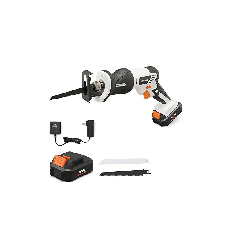 【即納】アイリスオーヤマ 充電式 レシプロソー 電動のこぎり 10.8V バッテリー充電器付 木材用刃鋼鉄用刃付属 JRS13 【10.8V共通バッテリーシリーズ】