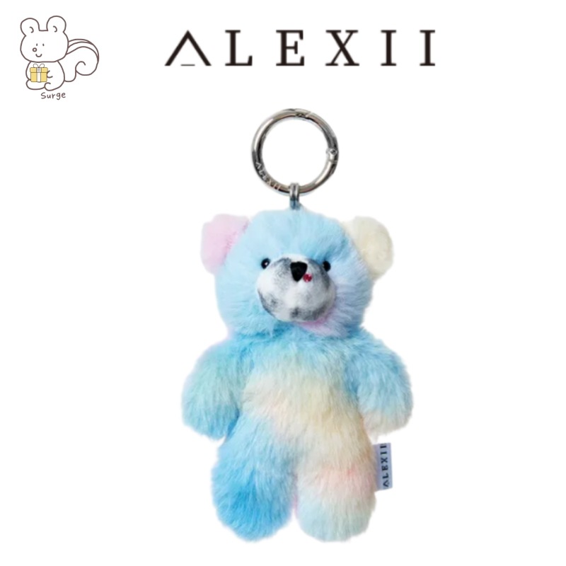 【公式商品】 数量限定 ALEXII レインボーベアキーホルダー