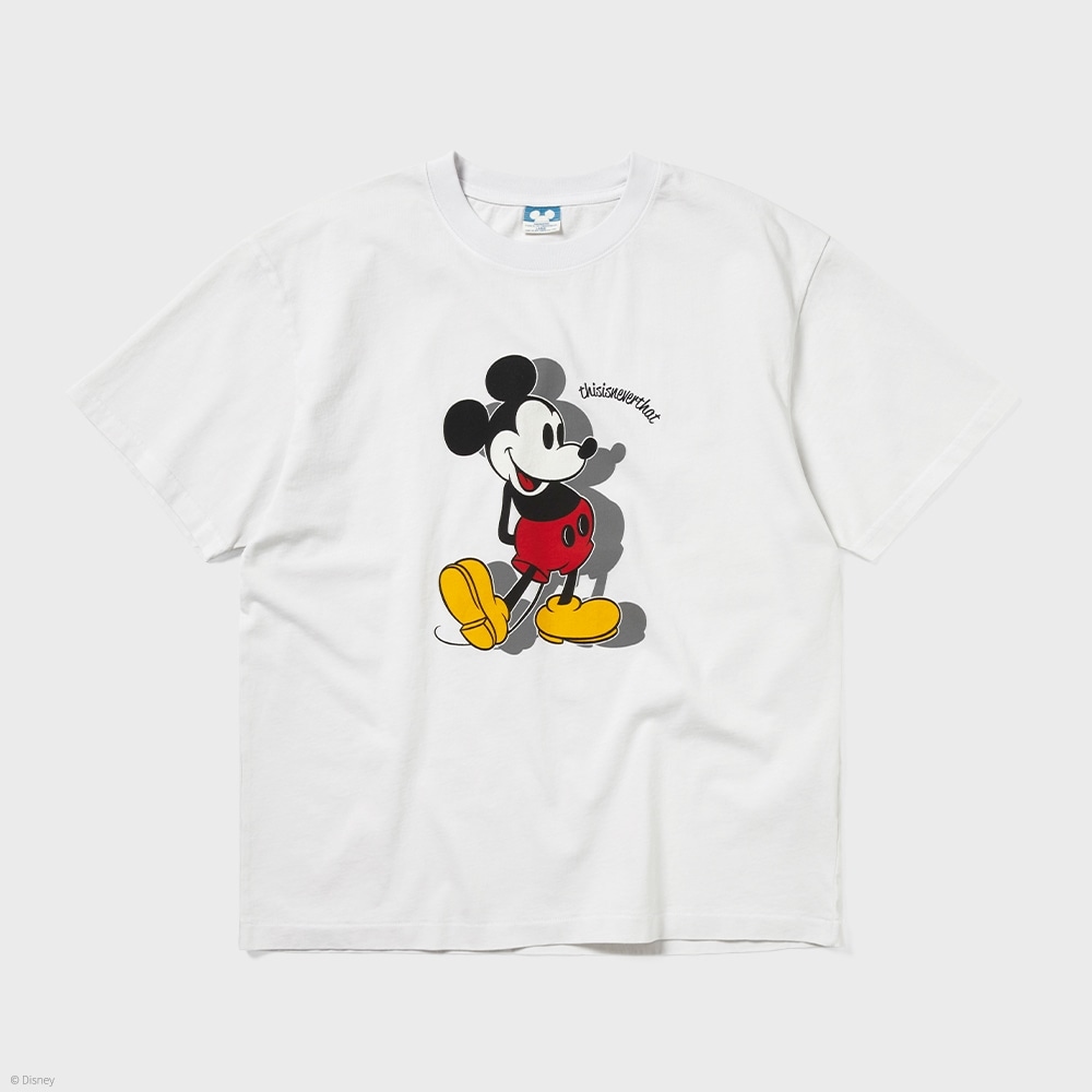 ディス・イズ・ネヴァー・ザット TNT_ミッキー_クラシック Tシャツホワイト
