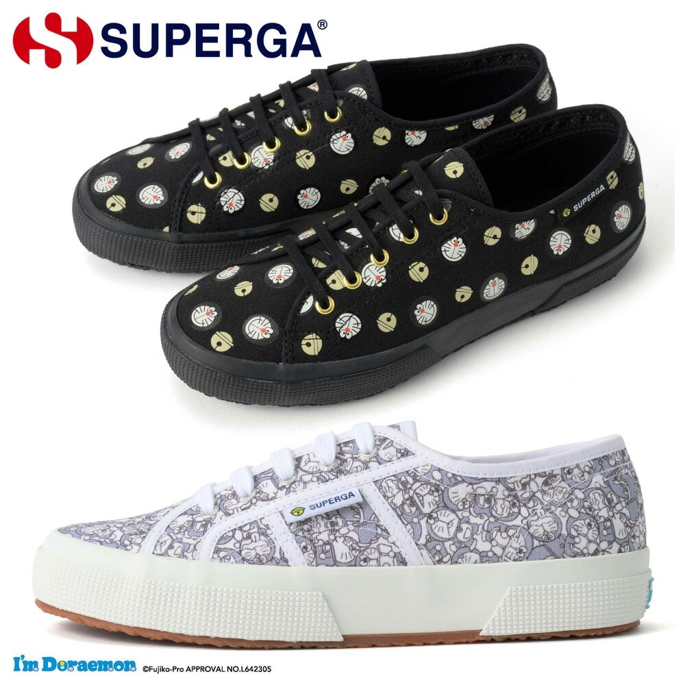 SUPERGA スニーカー メンズ レディース アイムドラえもん 3A4138EW A01 A00 スペルガ Im Doraemon コラボ商品