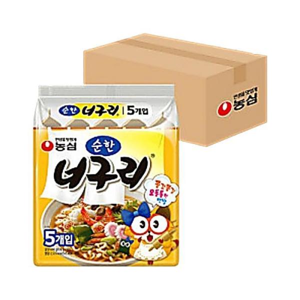 (NEW)農心 やさしいタヌキ(マルチパック) 5入(120g X 40個)