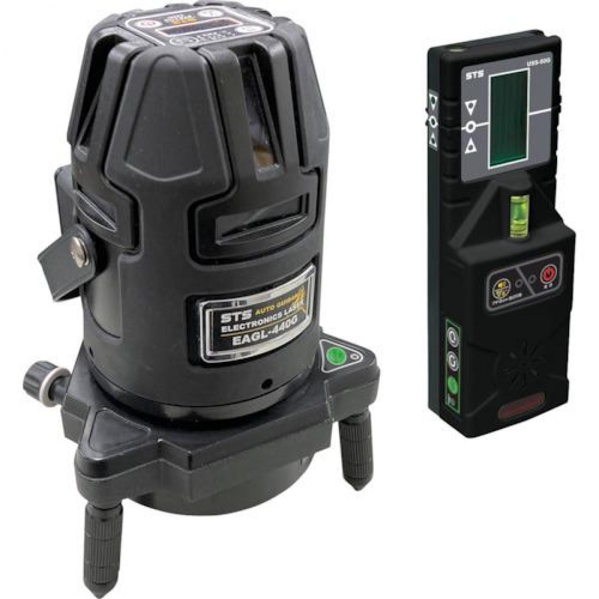 【I】 レーザー墨出器 電子整準自動誘導 ALINCO アルインコ STS EAGL-440G 405-8140 グリーンレーザー 墨出器【北海道・沖縄・離島不可】【代引き