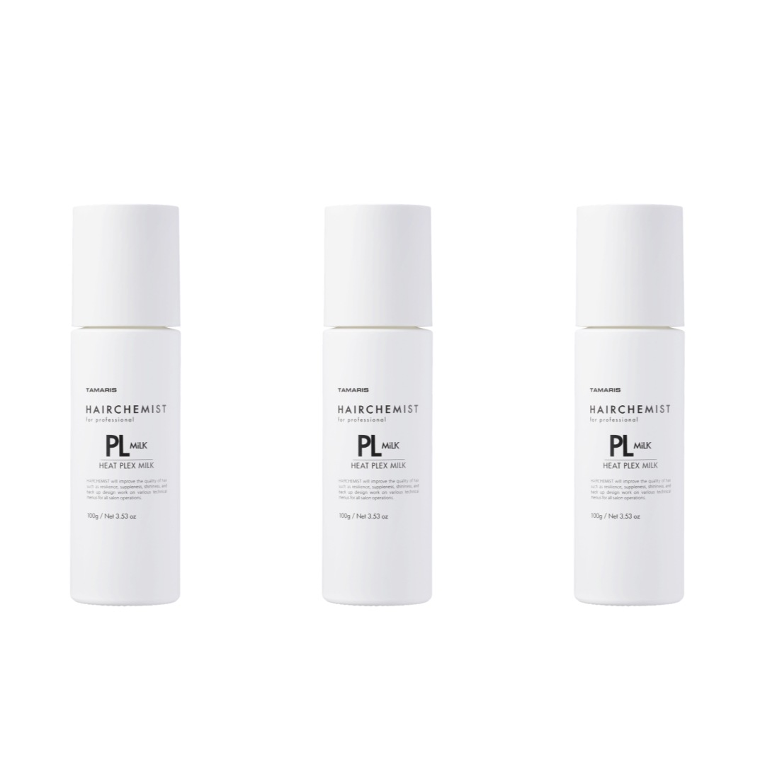 HAIRCHEMIST ヘアケミスト ヒートプレックス ミルク 100g 3本セット アウトバストリートメント 洗い流さないトリートメント