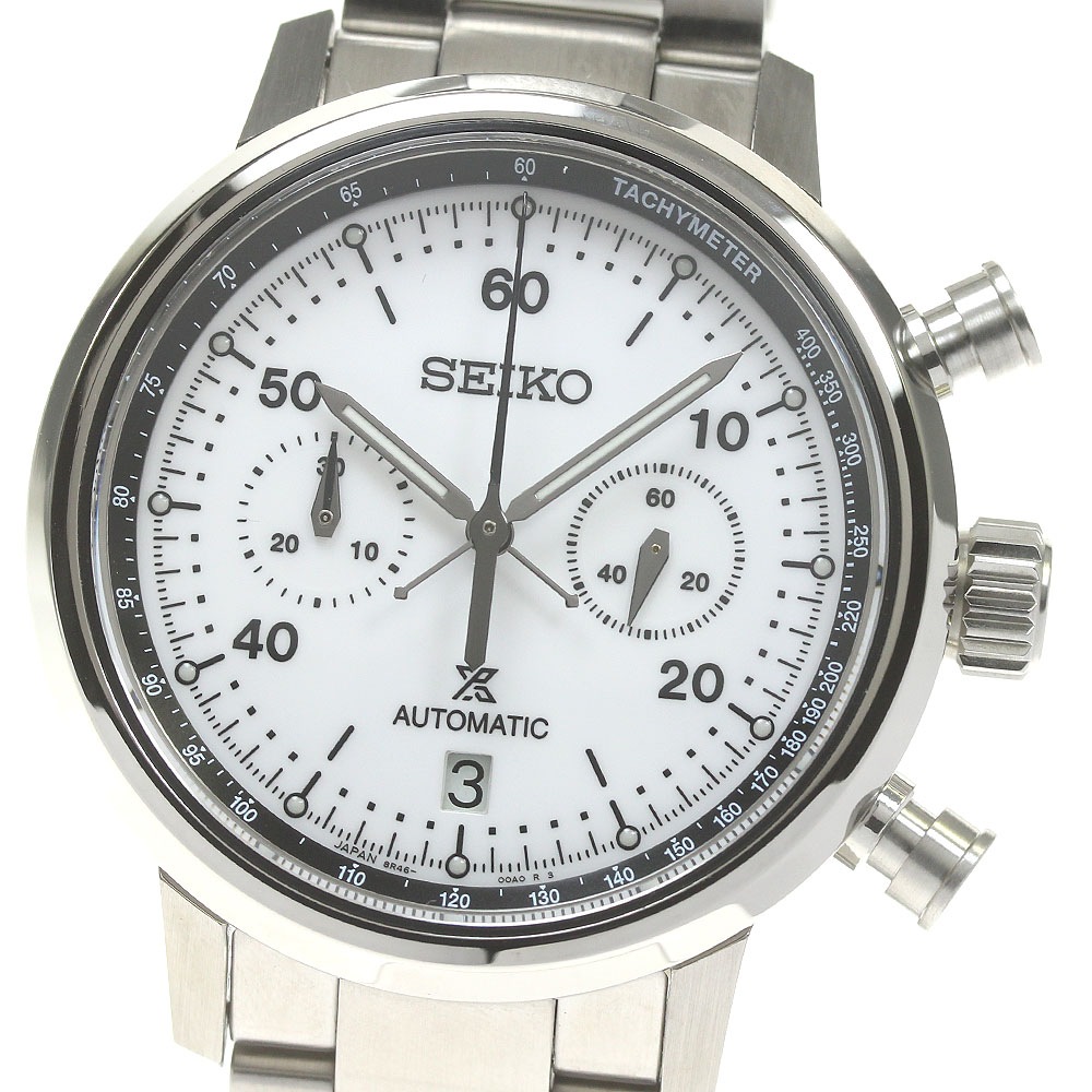 セイコー SEIKO SBEC007/8R46-00A0 プロスペックス スピードタイマー 世界限定1000本 自動巻き メンズ 極美品 箱付き_831049【中古】