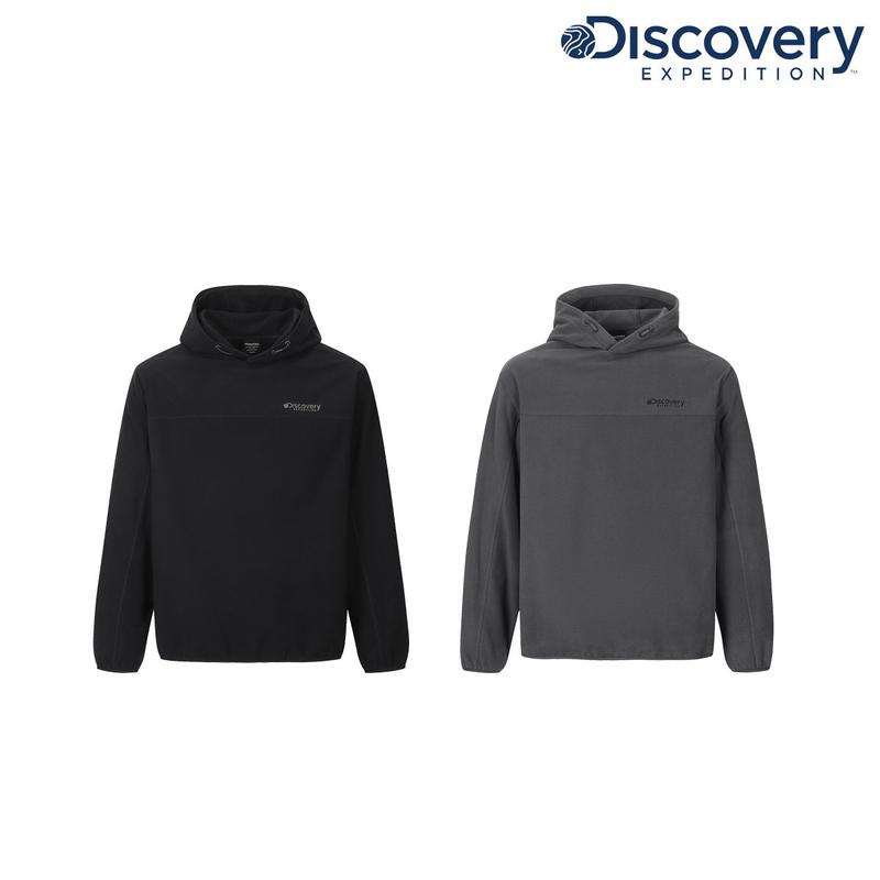 25FW 男性用グリッドフリースパーカーTシャツ DMHD7C056