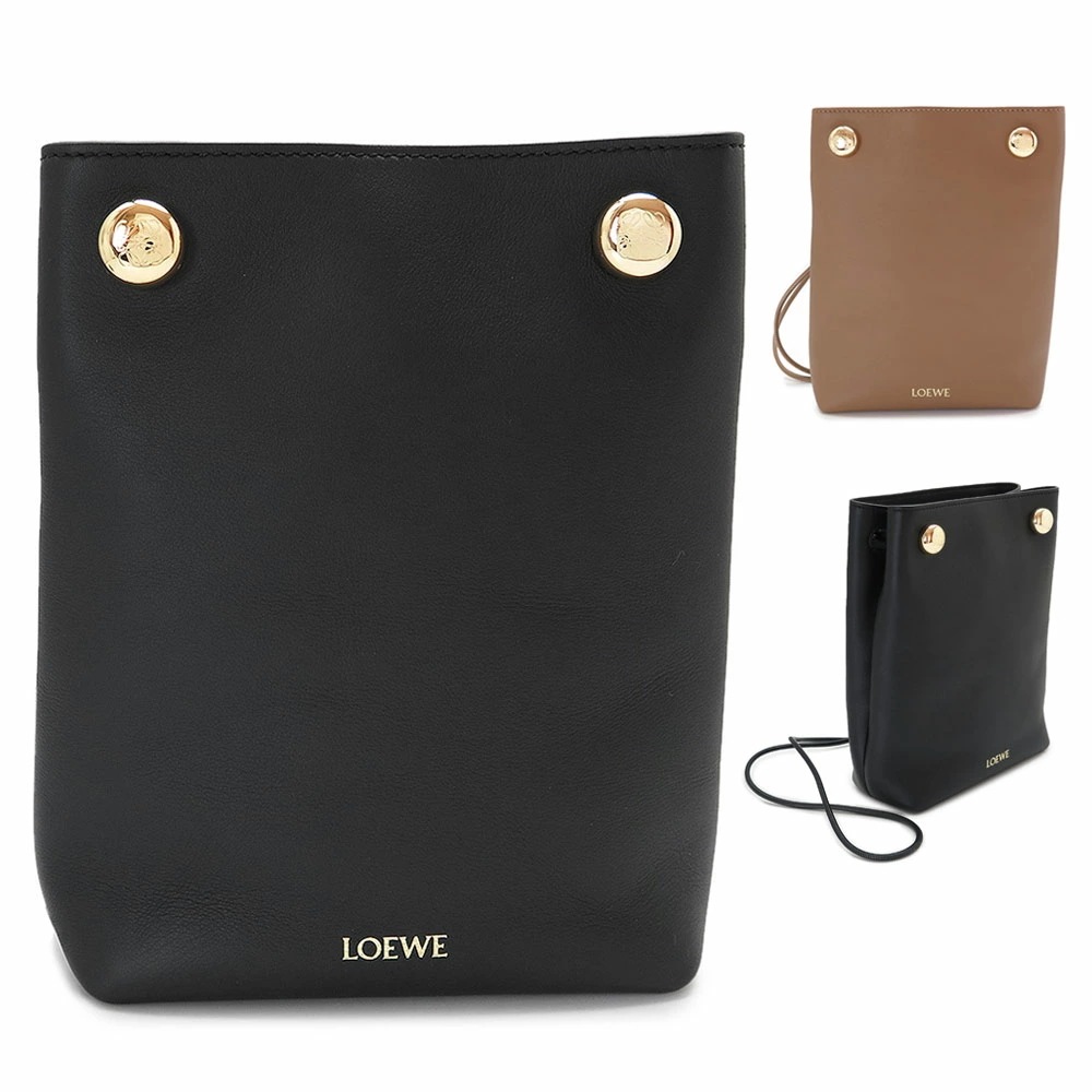 ショルダーバッグ レディース CANBSPPX01 ぺブル ポーチ ポシェット レザー 2025年春夏新作