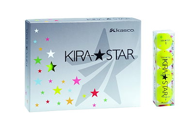 他サイト： キャスコ(Kasco) ゴルフボール KIRA STAR2 キラスター2N イエロー ダースの商品画像