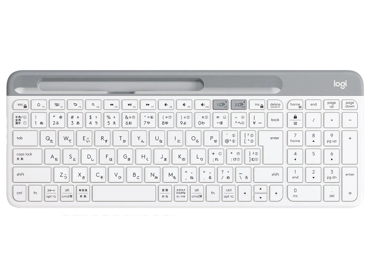 Slim Multi-Device K580 K580OW [オフホワイト]ワイヤレスキーボード