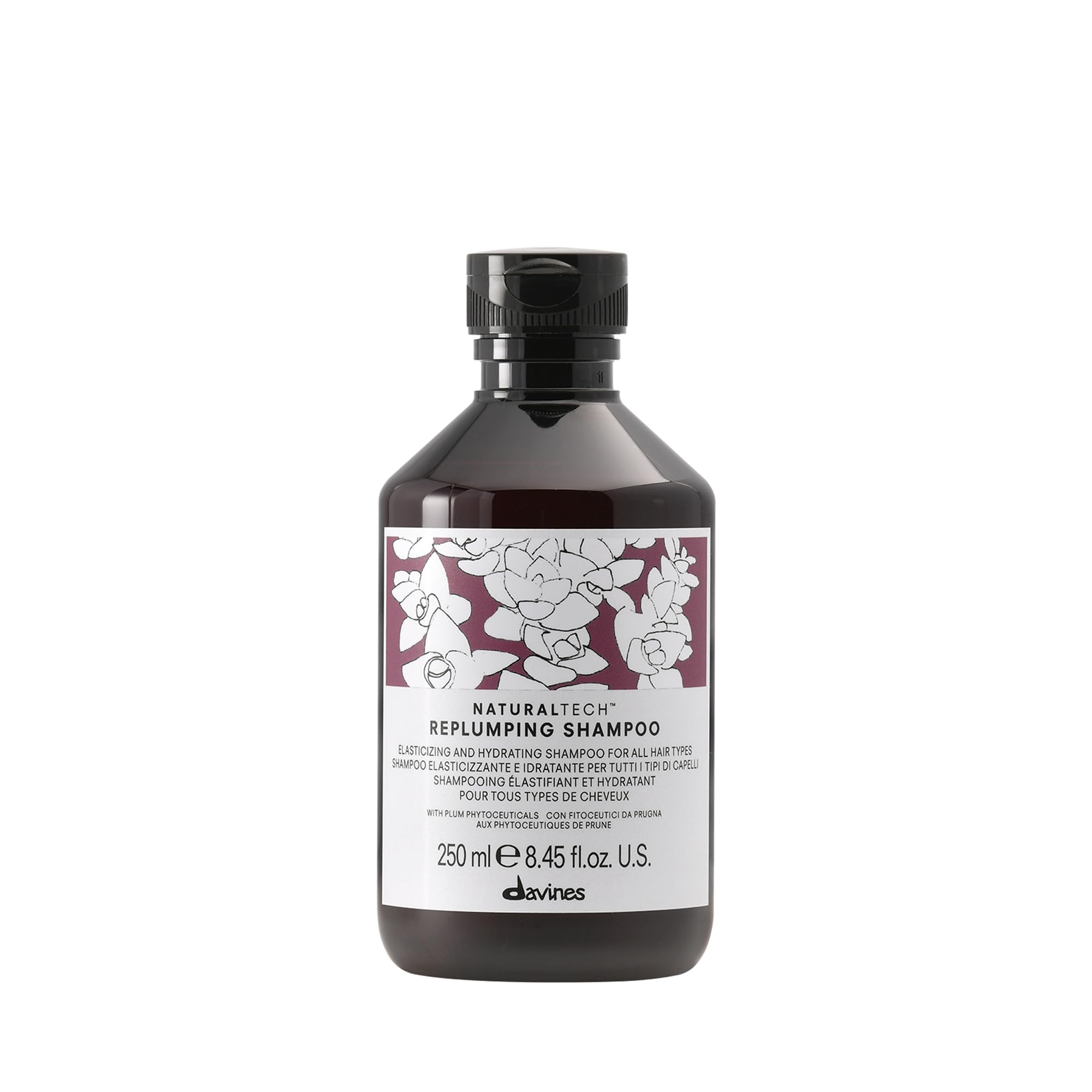ダヴィネス ナチュラルテックリプラムピングシャンプー 250ml/8.45oz