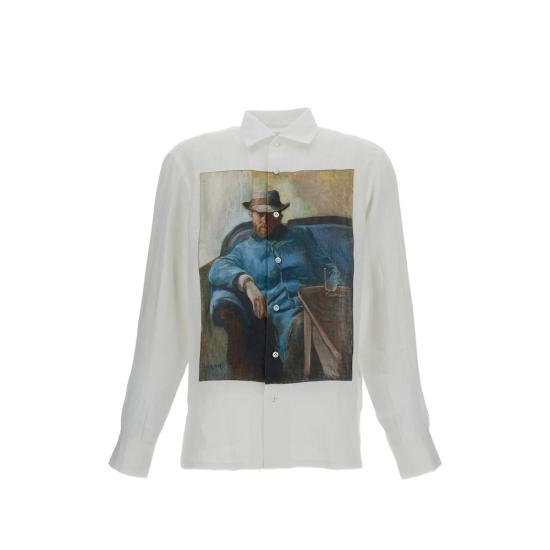 JUNYA WATANABE Men Shirts WQ B009 WHITE