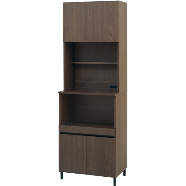 KCB-590BT ウォールナット キッチンキャビネット メーカー直送