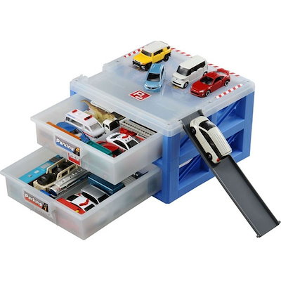 他サイト： タカラトミー『 トミカ パーキングケース24 』 ミニカー 車 おもちゃ 収納 3歳以上 玩具安全基準合格 STマーク認証 TOMICA TAKの商品画像