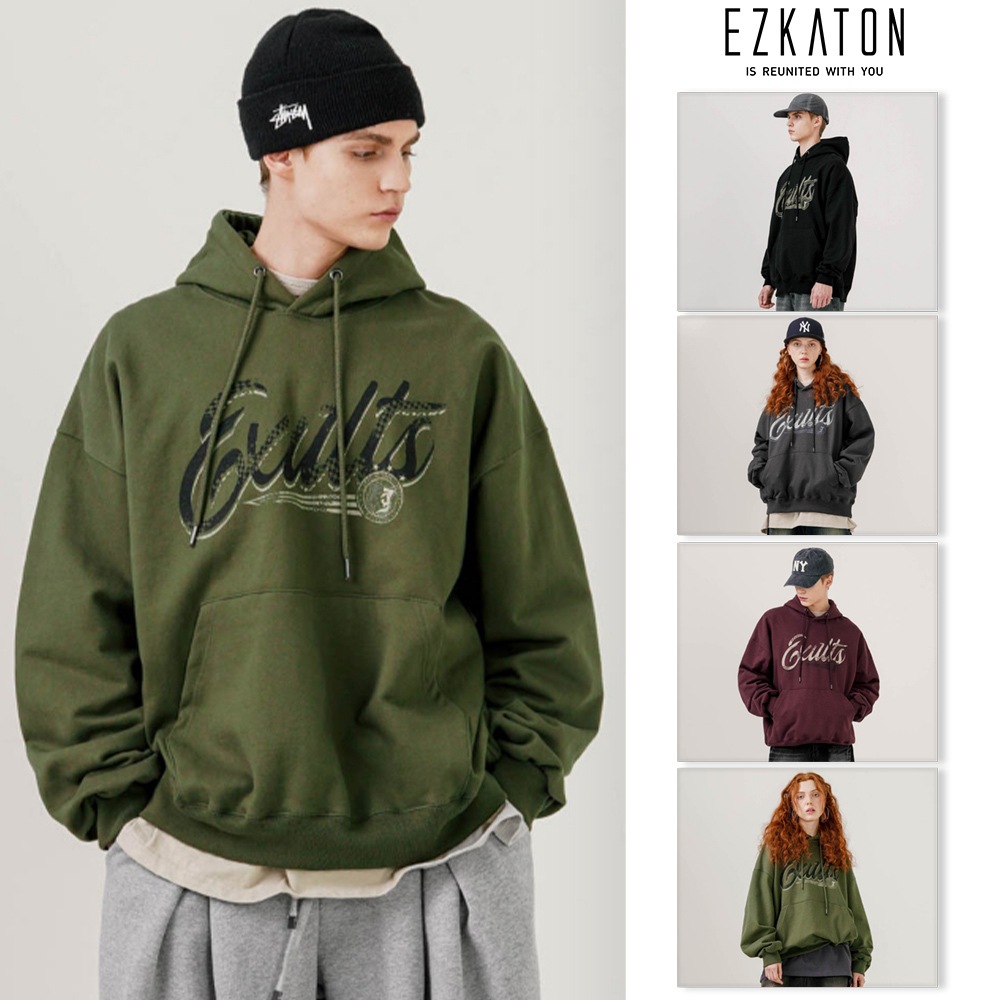 [EZKATON] Exults Heavy Cotton Hoodie