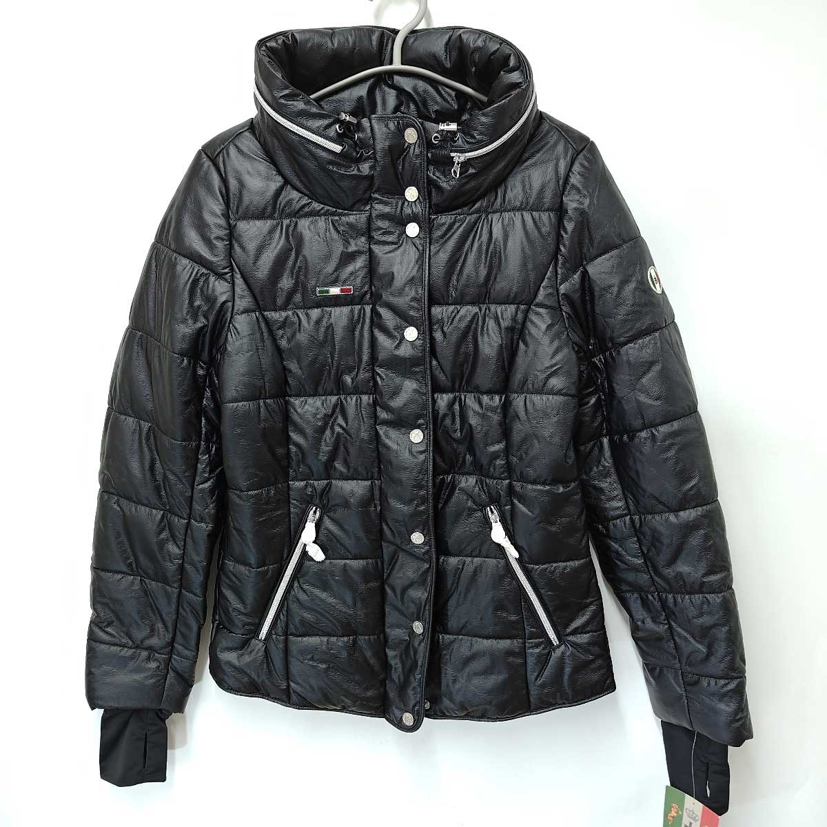 【中古・未使用品】 ナイロン ジャケット IRIS BAYER 13197 ブラック 乗馬 馬術