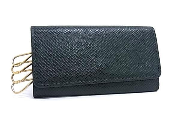 キーケース ミュルティクレ4 M30524 タイガ - 4連 ゴールド金具 エピセア(グリーン)系 キーホルダー スマートキーケース ブランド おしゃれ 人気 オススメ プレゼント メンズ【本物保証】