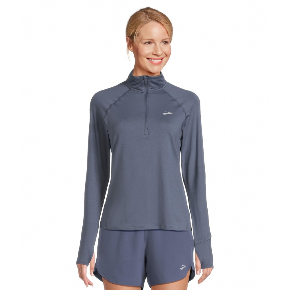 ブルックスダッシュ 1/2 ジップ 3.0 ナイトシャドウ