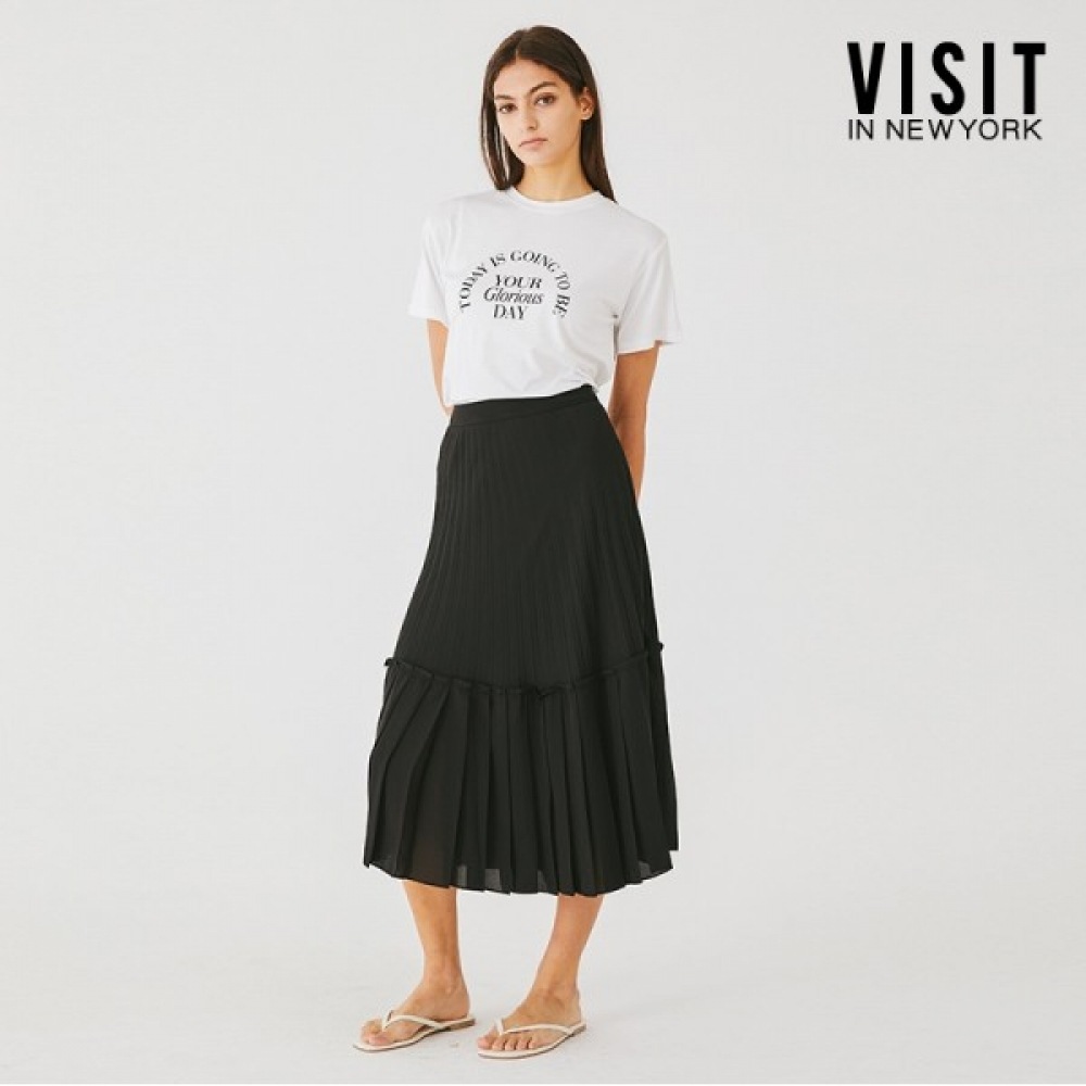 (ニューヨーク訪問) フレアミディスカート (VY5SR25)