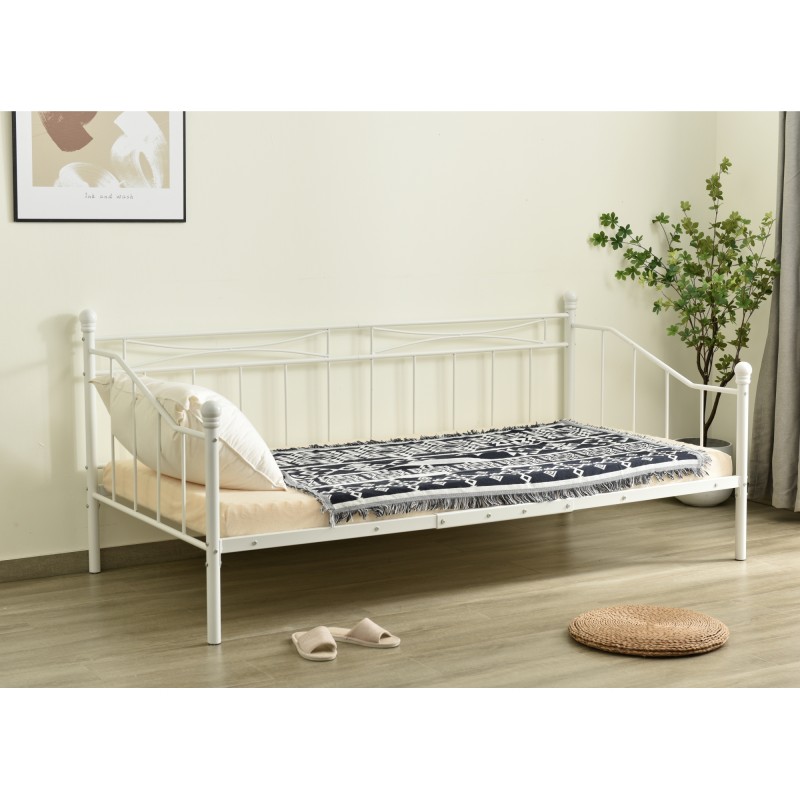 シングルベッド パイプベッド ベッド シングル ベッドフレーム 一人暮らし 収納 1人用 おしゃれ 北欧風 子供部屋 大人用 スチール 耐震