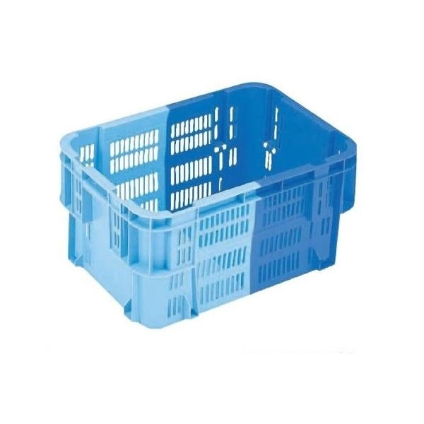 5個セット 業務用コンテナボックス/食品用コンテナー NF-M39 ダークブルー/ブルー 材質：PP