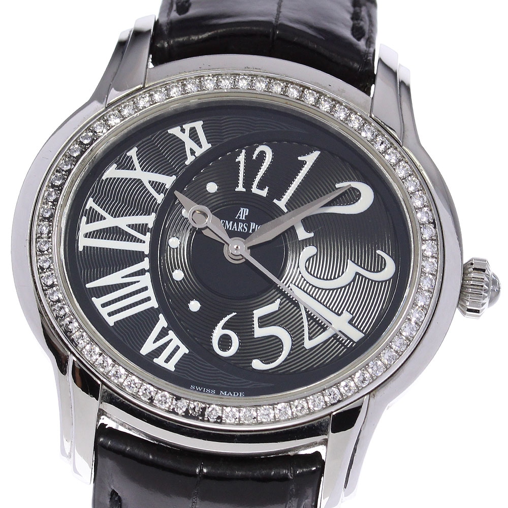 オーデマ・ピゲ AUDEMARS PIGUET 77301ST.ZZ.D002 ミレナリー ダイヤベゼル 自動巻き レディース _818402【中古】