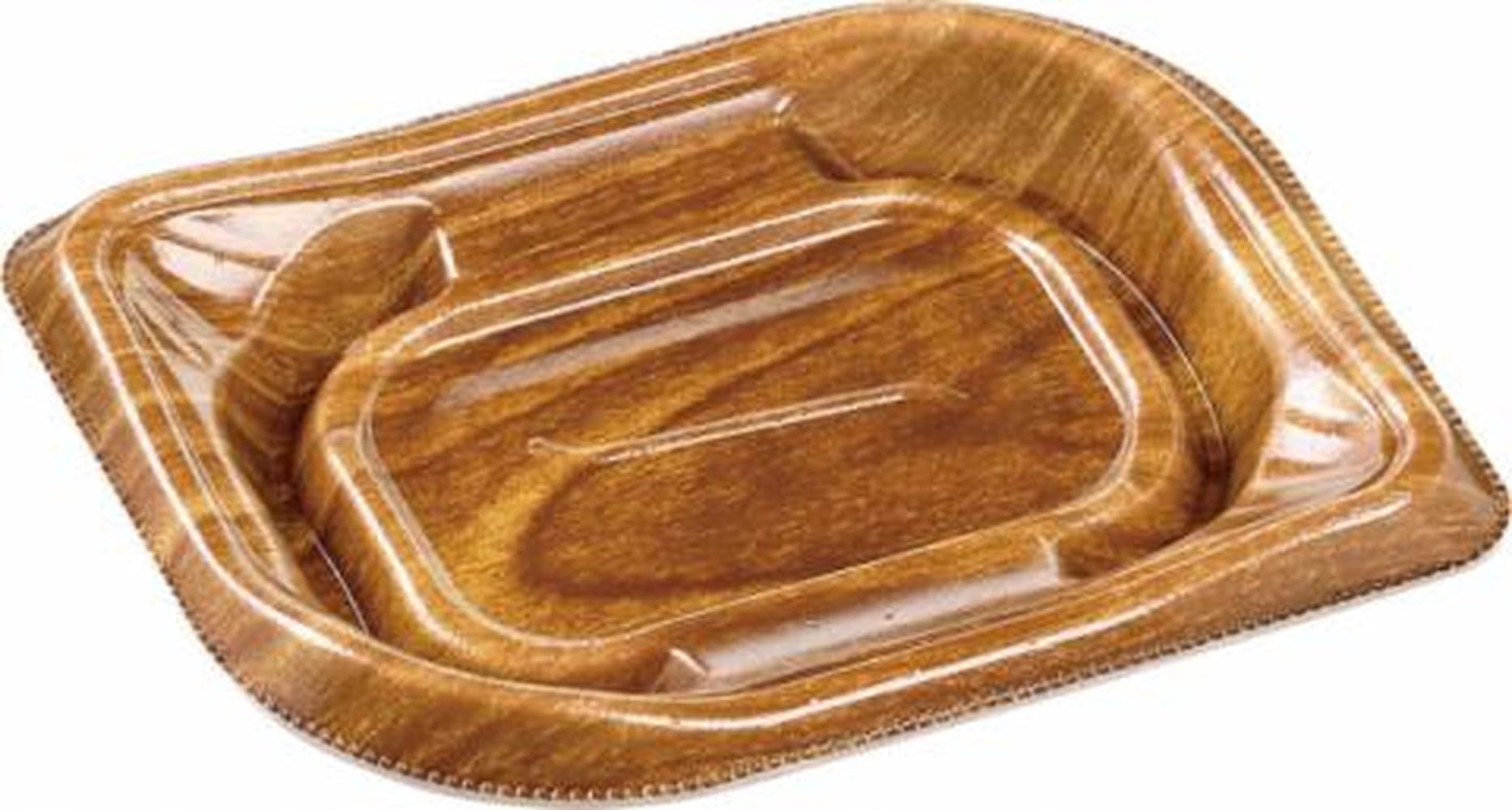 【ケース販売】 エフピコ(Fpco) 葉皿15-12 ひだベージュBR 1500枚入 201X