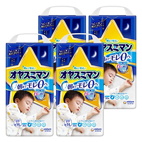 【パンツ Lサイズ】男の子 夜用オムツ (914kg)120枚(30枚4)【ケース品】