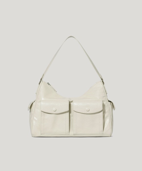 【OVHEE】 Mond Hobo Bag_Ivory ショルダーバッグ 正規品
