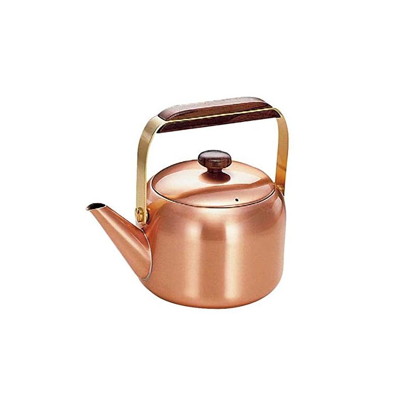 即納：新光金属 ケトル 素銅 1.7L ギャルソンケトル GS-1606