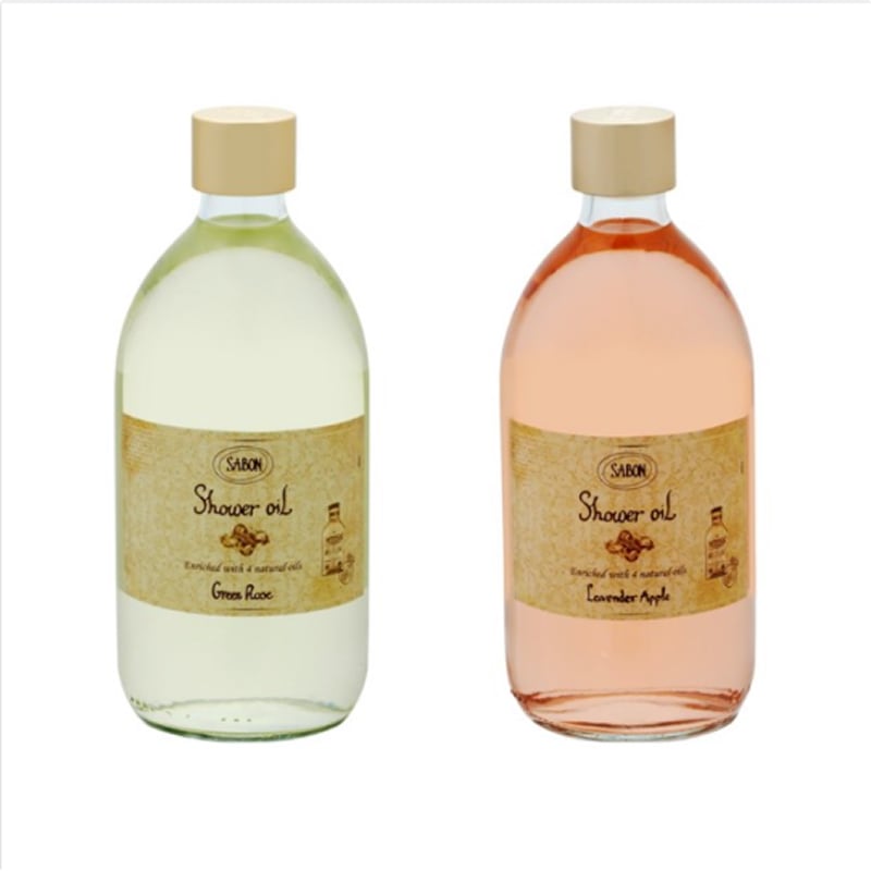 シャワーオイル グリーンローズ/ラベンダーアップル 500ml