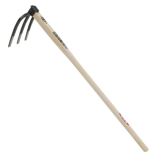 千吉 金 備中鍬 3ホンツメ 園芸道具 鍬 備中鍬