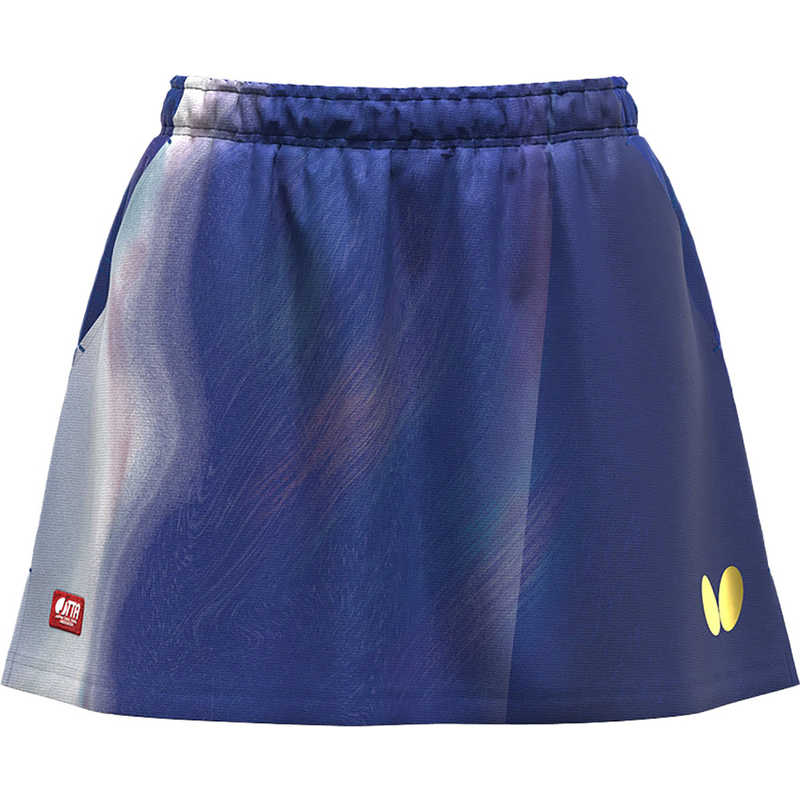 バタフライ　卓球用品 Butterfly インフィリア・スカート [女性用 /2XOサイズ] ブルー (返品交換不可)　52359