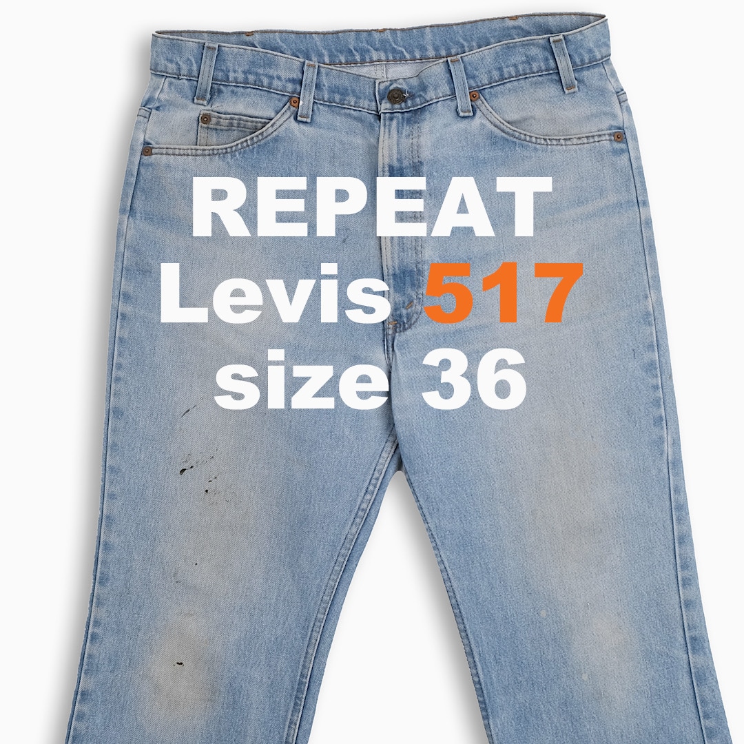 Levi’s 517 Orange Tab 70s USA 36インチ (OR51738109)