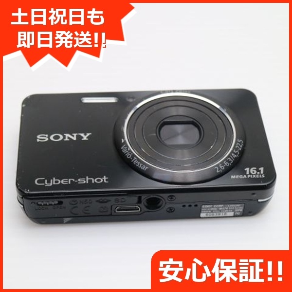 良品Cyber-shot DSC-W570 ブラック SONY デジカメ 95