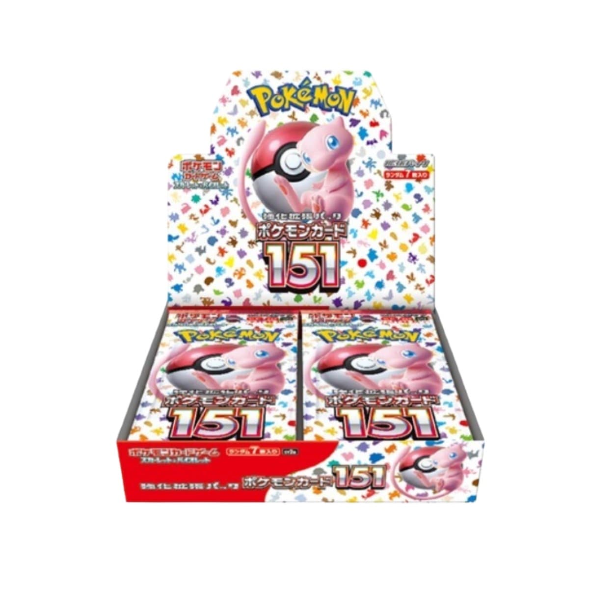 ポケモンカード151 BOX シュリンク付き 未開封 強化拡張パック ポケカ スカーレット＆バイオレット