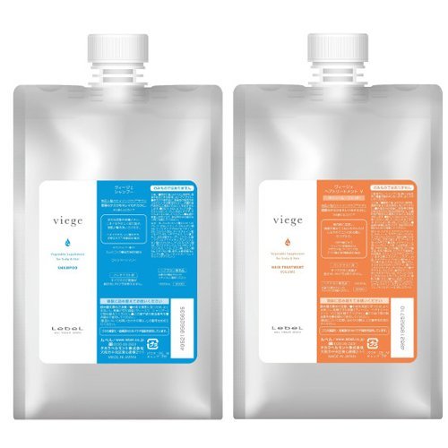 ルベル ヴィージェ シャンプー 1000ml * トリートメント V 1000ml 詰替用セット