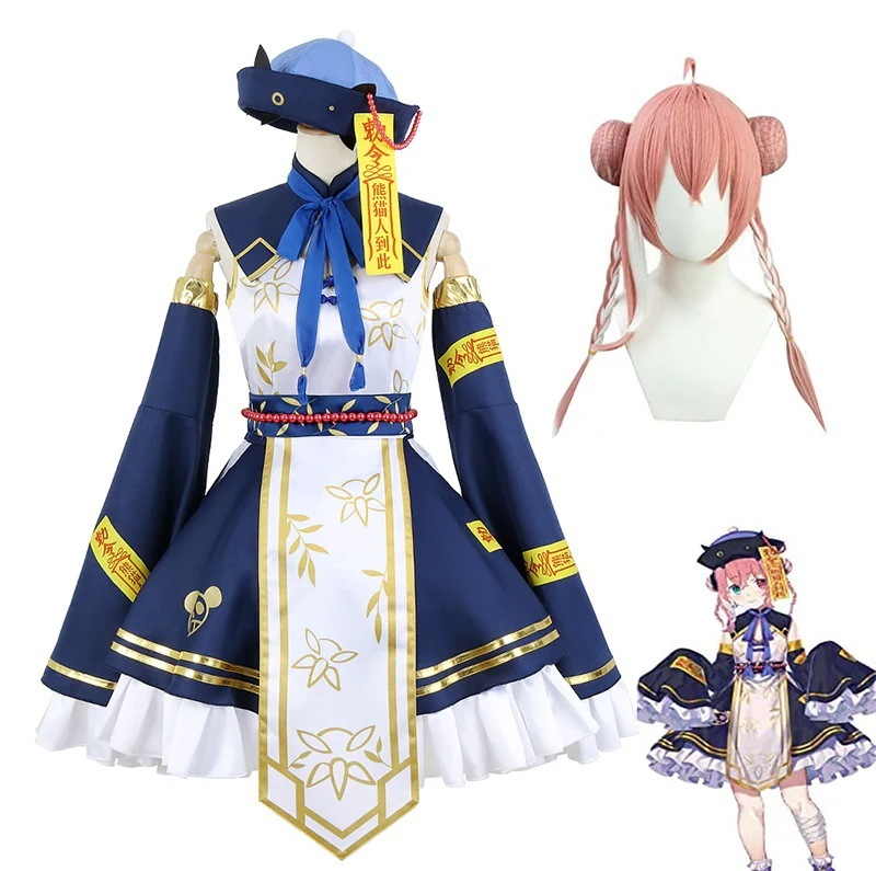 バーチャル YouTuber VTuber にじさんじ所属 笹木咲 コスプレ衣装 ウィッグ追加可 (靴別売り)