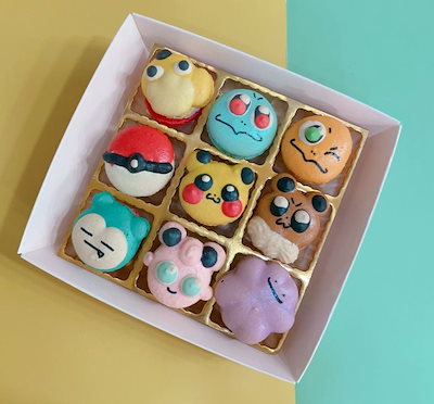 Qoo10] 韓国菓子ポケットモンスター手作りマカロン