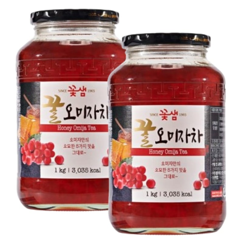 蜂蜜五味子茶 1kg (2個)