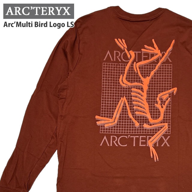 アークテリクス ARCTERYX Arc’Multi Bird Logo LS M マルチバード ロゴ 長袖Tシャツ X000007746 202-001333-043