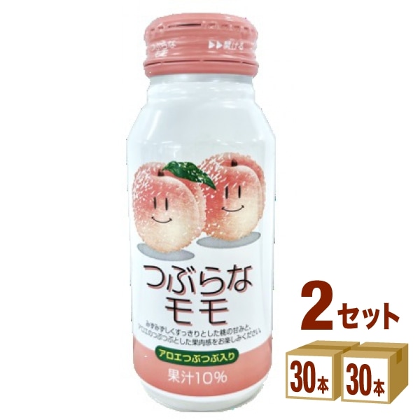 JAフーズおおいた つぶらなモモ 190ml　2ケース (60本) 飲料 5,104円