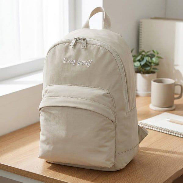 LE SAC ミニバックパック 8.5L ライトベージュ QR123ABP15-LBG