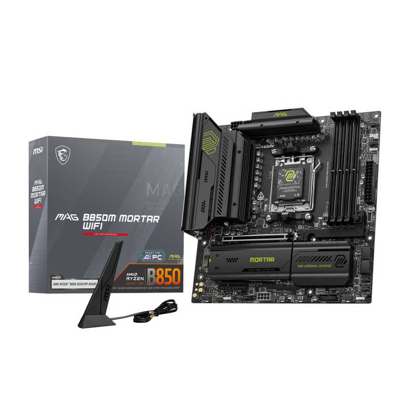 MSI　MAG B850M MORTAR WIFI ［MicroATX］　MAGB850MMORTARWIFI
