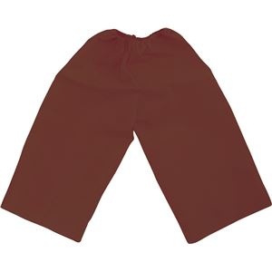 (まとめ)アーテック 衣装ベース (S ズボン) 不織布 ブラウン(茶) (×15セット)